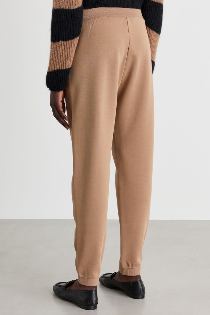 Jersey joggers - CAMEL - Intrend - 4