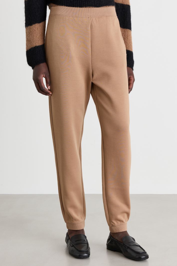 Jersey joggers - CAMEL - Intrend - 2
