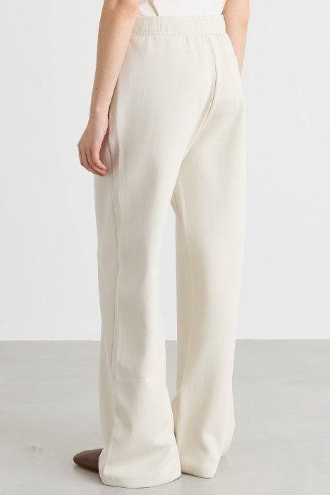 Pantalone a coulisse in jersey