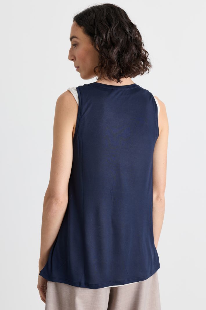 Double-layer top - BLUE - Intrend - 4