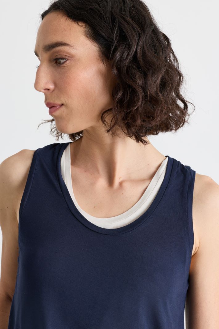 Double-layer top - BLUE - Intrend - 3
