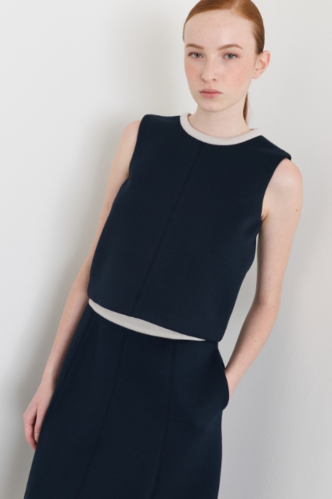 Top crop in jersey - Intrend