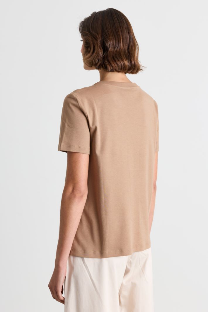 T-shirt in jersey - CAMMELLO - Intrend - 4