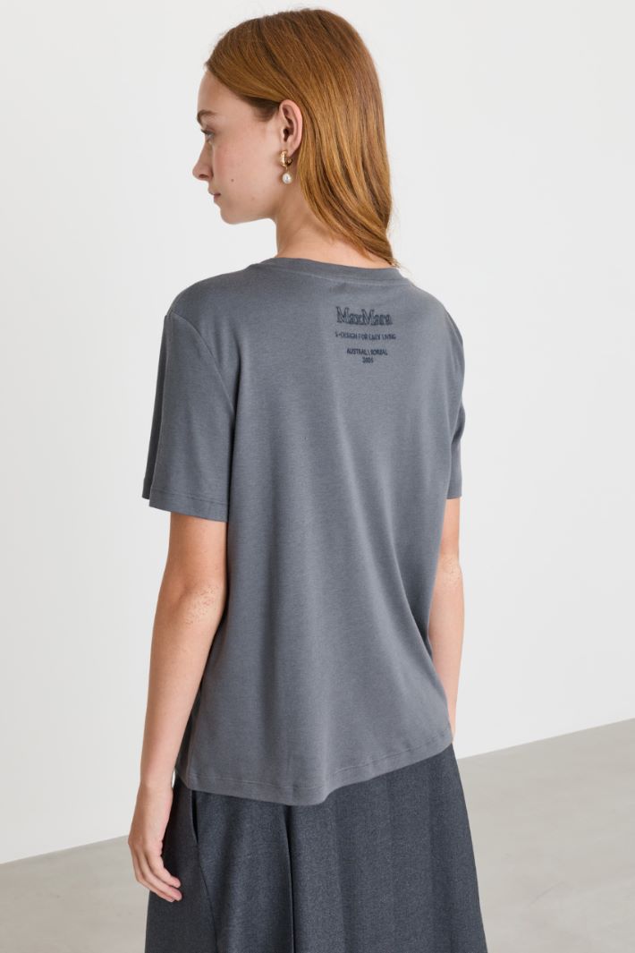 Jersey T-shirt - GREY - Intrend - 4